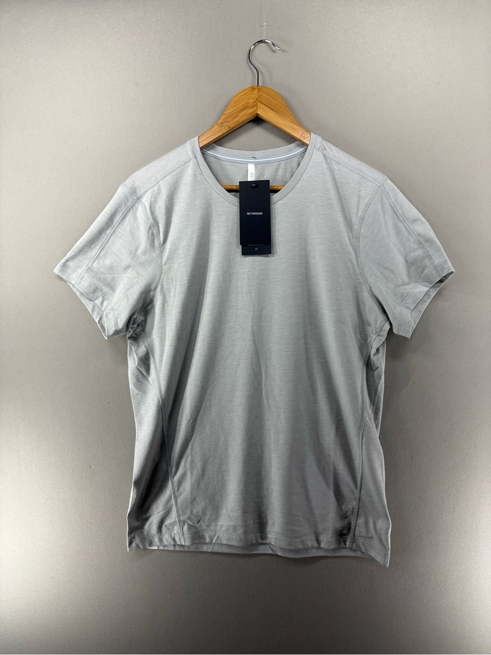 Ten Thousand Men’s Durable Tee Training Workouts Activewear LIMESTNHTR MEDIUM